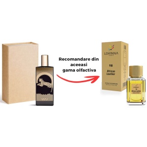 Set Extract de Parfum Lorinna Paris Parfum African Leather, 50 ml, Unisex Damă Bărbat si Gentuță Parfumuri - Img 2