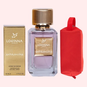 Set Extract de Parfum Lorinna Paris Parfum Andromedia, 50 ml, Unisex Damă Bărbat si Gentuță Parfumuri