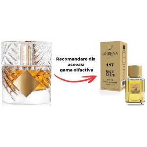 Set Extract de Parfum Lorinna Paris Parfum Angel Share, Unisex Damă Bărbat, 50 ml si Gentuță Parfumuri - Img 2