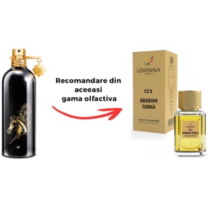 Set Extract de Parfum Lorinna Paris Parfum Arabian Tonka, Unisex Damă Bărbat, 50 ml si Gentuță Parfumuri - Img 2