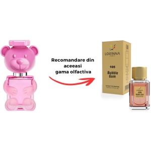 Set Extract de Parfum Lorinna Paris Parfum Bubble Gum, de Damă, 50 ml si Gentuță Parfumuri - Img 2