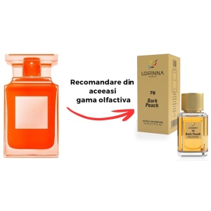 Set Extract de Parfum Lorinna Paris Parfum Dark Peach, 50 ml, Unisex Damă Bărbat si Gentuță Parfumuri - Img 2
