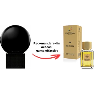Set Extract de Parfum Lorinna Paris Parfum Darkman, 50 ml, Unisex Damă Bărbat si Gentuță Parfumuri - Img 2