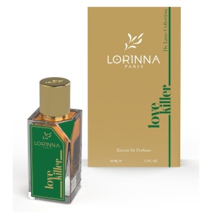 Set Extract de Parfum Lorinna Paris Parfum, De Luxe Collection, Love Killer, 50 ml, Unisex Damă Bărbat si Gentuță Parfumuri - Img 6
