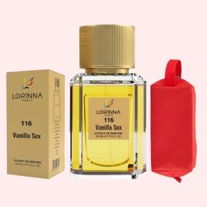 Set Extract de Parfum Lorinna Paris Parfum Sexy Vanilla, Unisex Damă Bărbat, 50 ml si Gentuță Parfumuri