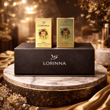 Set parfum Lorinna Paris Vanilla Tobacco & Imagination, 2 x 50 ml, Cutie cadouri parfum premium - Img 5