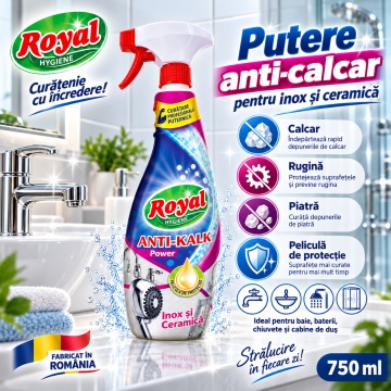 Solutie anticalcar Royal Anti-Kalk Power – 750 ml - Img 4