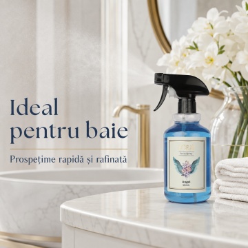 Spray Odorizant Loris Pafum Angel, 500 ml, pentru Cameră, Hol, Baie și Auto, Aromă Delicată și Persistentă - Img 4