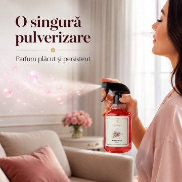 Spray Odorizant Loris Pafum Bubble Gum, 500 ml, pentru Cameră, Hol, Baie și Auto, Aromă Dulce de Gumă de Mestecat - Img 7