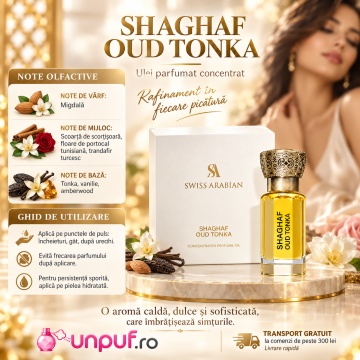 Swiss Arabian Shaghaf Oud Tonka – Parfum EDP 12 ml, unisex - Img 9