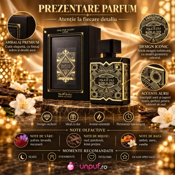Al Fakhr Perfumes Badr Al Oud – Parfum EDP 100 ml, unisex - Img 3