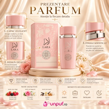 Al Fakhr Perfumes Lara Pink – Parfum EDP 100 ml, damă - Img 3