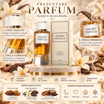 AMD Perfumes Smoky Vanilla – Parfum EDP 85 ml, unisex - Img 6