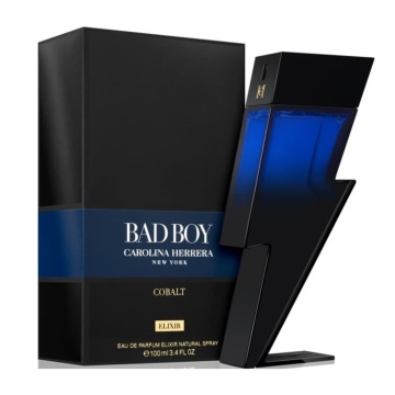 Carolina Herrera Bad Boy Cobalt Elixir – Apă de parfum 100 ml, bărbați - Img 2