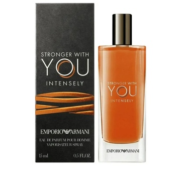 Giorgio Armani Armani Stronger With You Intensely – Apă de parfum 150 ml, bărbați - Img 8