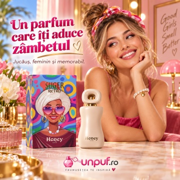 Honey Suger Retro Aro-Fac parfum damă inspirat de Yum Boujee Marshmallow 81 Kayali,Floral – Fructat – Gourmand, EDP, 100 ml - Img 5