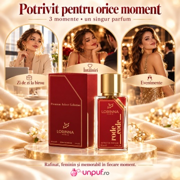 Lorinna Paris De Luxe Collection Rode Code – Extract de parfum 50 ml, unisex - Img 5