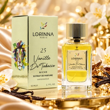 Lorinna Paris Vanilla Tobacco – Extract de parfum 50 ml, unisex