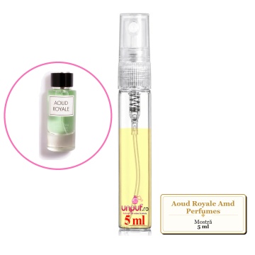 Mostra fiola din Aoud Royale Amd Perfumes, decant sticla cu pulverizator - Img 3