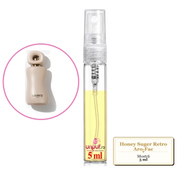 Mostra fiola din Honey Suger Retro Aro-Fac, decant sticla cu pulverizator - Img 3
