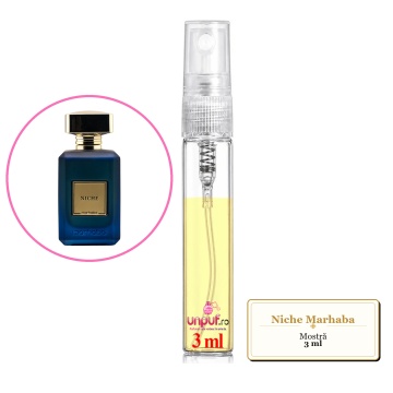 Mostra fiola din Niche Marhaba, decant sticla cu pulverizator - Img 2