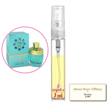 Mostra fiola din Parfumul Afnan Rare Tiffany, decant sticla cu pulverizator - Img 3