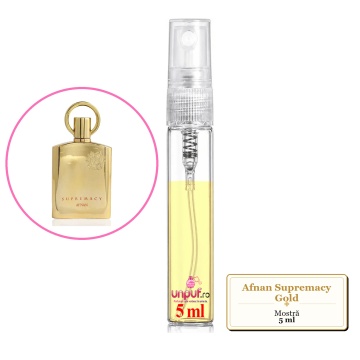 Mostra fiola din Parfumul Afnan Supremacy Gold, decant sticla cu pulverizator - Img 4