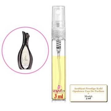 Mostra fiola din Parfumul Arabiyat Prestige Kohl Opulence Eau De Parfum, decant sticla cu pulverizator
