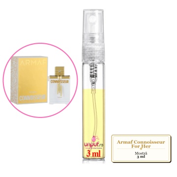Mostra fiola din Parfumul Armaf Connoisseur For Her, decant sticla cu pulverizator - Img 2