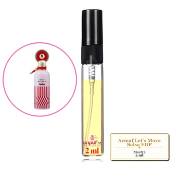 Mostra Fiola Din Parfumul Armaf Let'S Move Salsa Eau De Parfum, Decant Sticla Cu Pulverizator