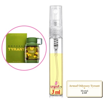 Mostra fiola din Parfumul Armaf Odyssey Tyrant, decant sticla cu pulverizator - Img 2