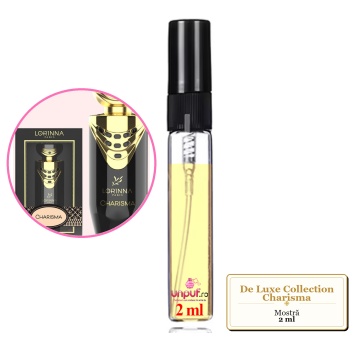 Mostra fiola din Parfumul De Luxe Collection Charisma, decant sticla cu pulverizator