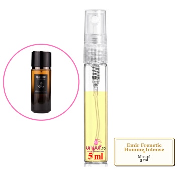 Mostra fiola din Parfumul Emir Frenetic Homme Intense, decant sticla cu pulverizator - Img 4