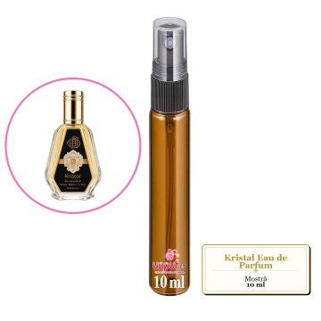 Mostra fiola din Parfumul Fragrance World Kristal Eau de Parfum, decant sticla cu pulverizator - Img 4