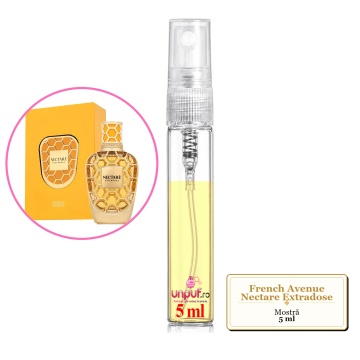Mostra fiola din Parfumul French Avenue Nectare Extradose, decant sticla cu pulverizator - Img 4