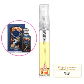Mostra fiola din Parfumul French Avenue Safari Breeze, decant sticla cu pulverizator - Img 4
