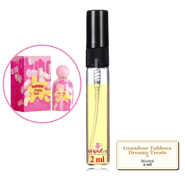 Mostra fiola din Parfumul Grandeur Tubbees Dreamy Treats, decant sticla cu pulverizator - Img 2