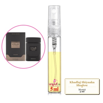 Mostra fiola din Parfumul Khadlaj Shiyaaka Shadow, decant sticla cu pulverizator - Img 4