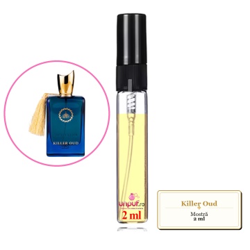 Mostra fiola din Parfumul Killer Oud, decant sticla cu pulverizator - Img 2
