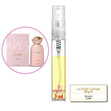 Mostra fiola din Parfumul La Fede Lavish Blush, decant sticla cu pulverizator - Img 2