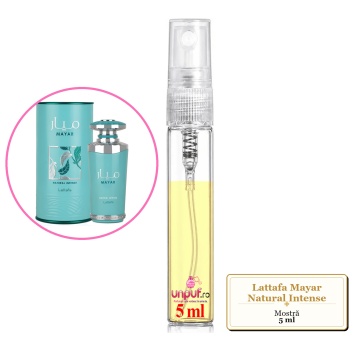 Mostra fiola din Parfumul Lattafa Mayar Natural Intense, decant sticla cu pulverizator - Img 4