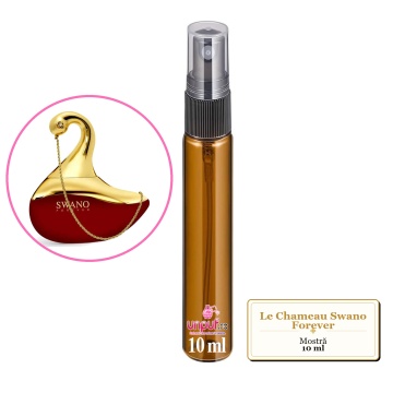 Mostra fiola din Parfumul Le Chameau Swano Forever, decant sticla cu pulverizator