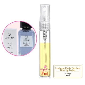 Mostra fiola din Parfumul Lorinna Paris Blue de Label, decant sticla cu pulverizator - Img 3