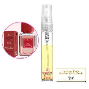 Mostra fiola din Parfumul Lorinna Paris Pink Blush, decant sticla cu pulverizator - Img 2