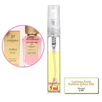 Mostra fiola din Parfumul Lorinna Paris Zebra Elle, decant sticla cu pulverizator - Img 3