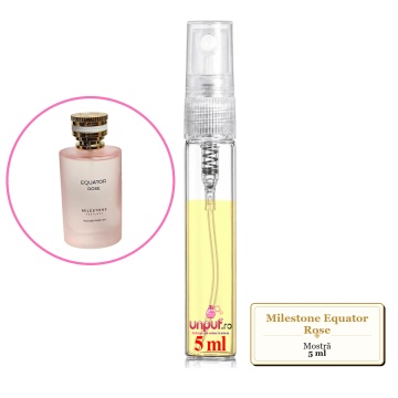 Mostra fiola din Parfumul Milestone Equator Rose, decant sticla cu pulverizator - Img 4