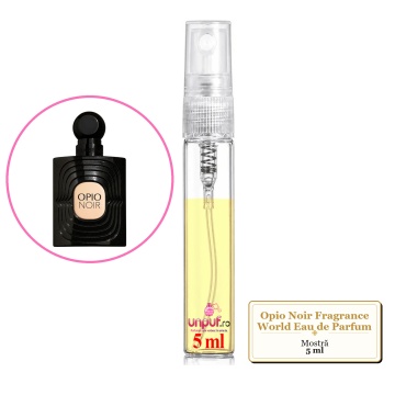 Mostra fiola din Parfumul Opio Noir Fragrance World Eau de Parfum, decant sticla cu pulverizator - Img 2
