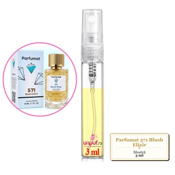 Mostra fiola din Parfumul Parfumat 571 Blush Elixir, decant sticla cu pulverizator - Img 2