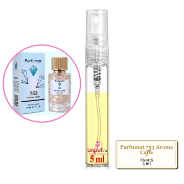 Mostra fiola din Parfumul Parfumat 753 Arome Caffe, decant sticla cu pulverizator - Img 3