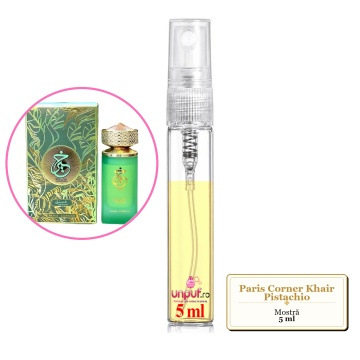 Mostra fiola din Parfumul Paris Corner Khair Pistachio, decant sticla cu pulverizator - Img 4